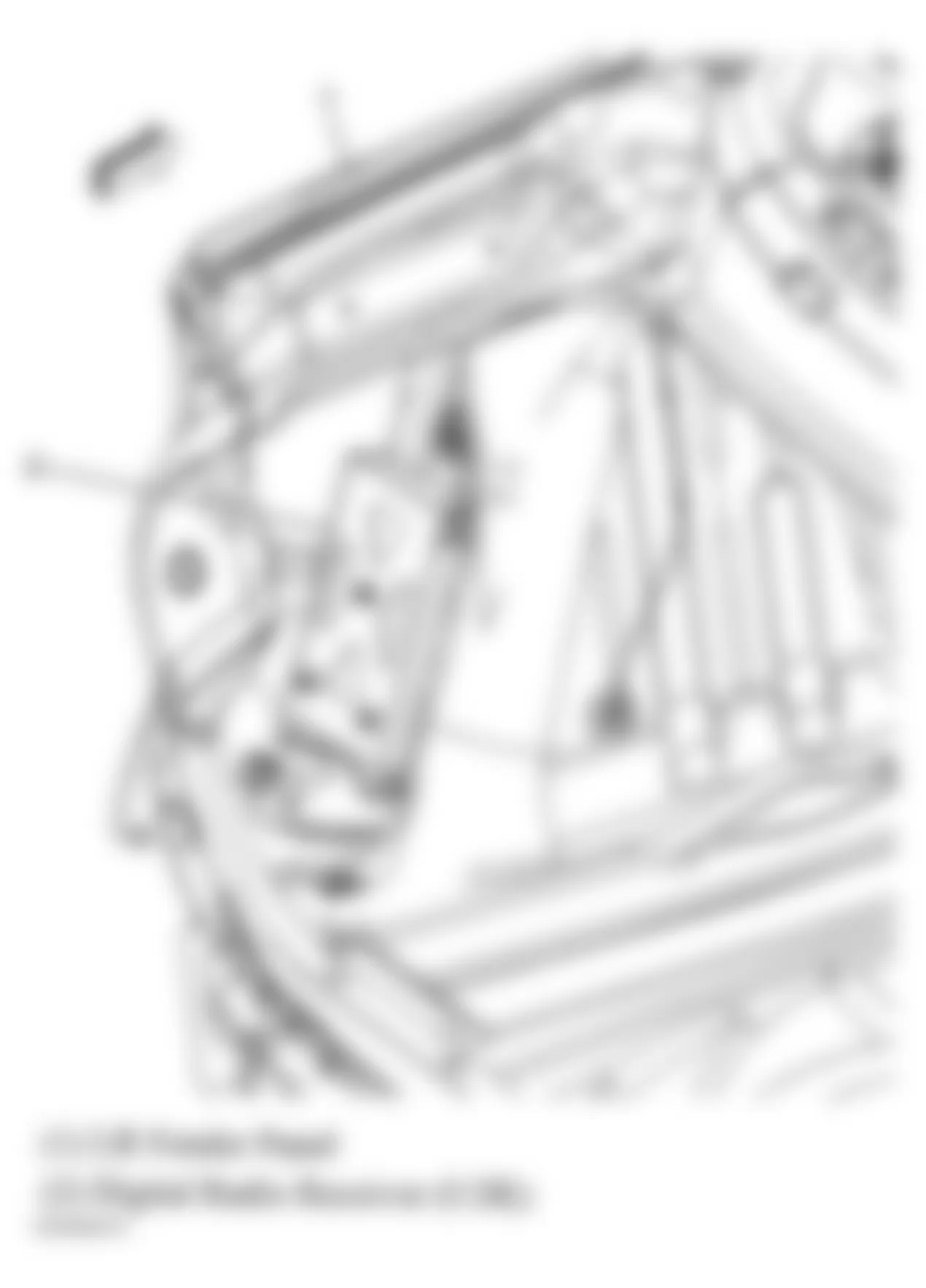 Buick LaCrosse CXS 2006 - Component Locations - Left Side Of Trunk