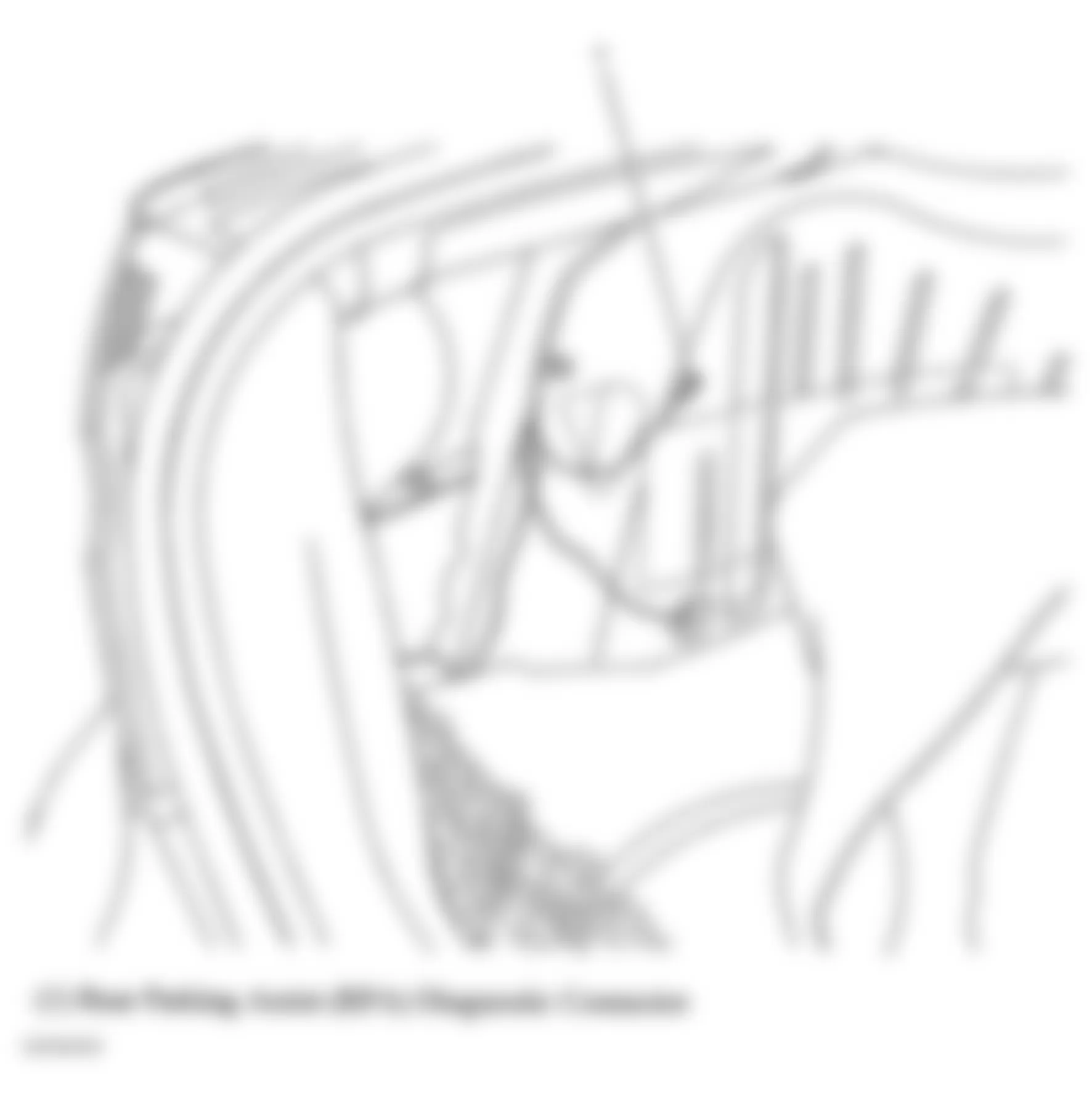 Buick LaCrosse CXS 2006 - Component Locations - Left Side Of Trunk