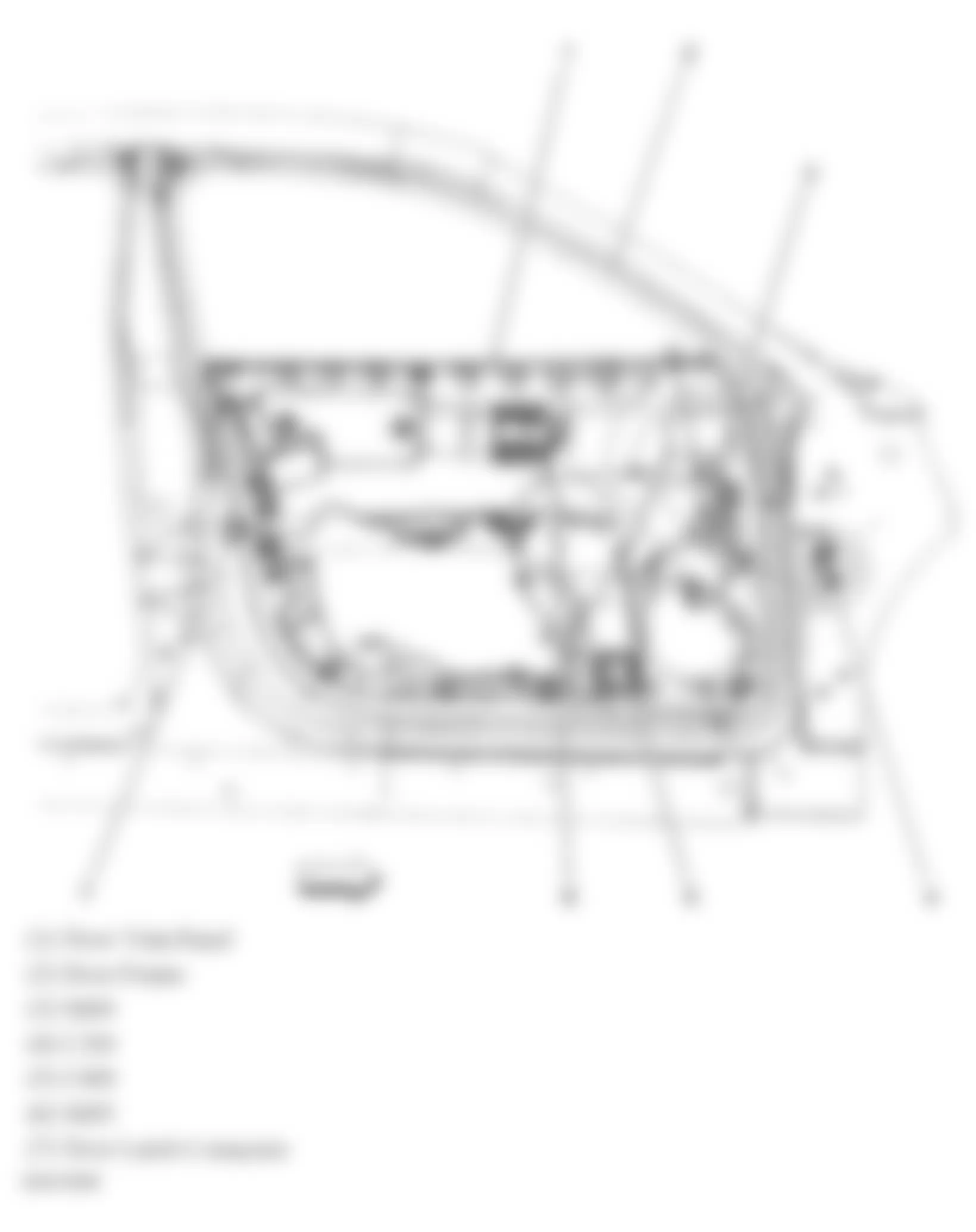 Buick LaCrosse CXS 2006 - Component Locations -  Front Passengers Door