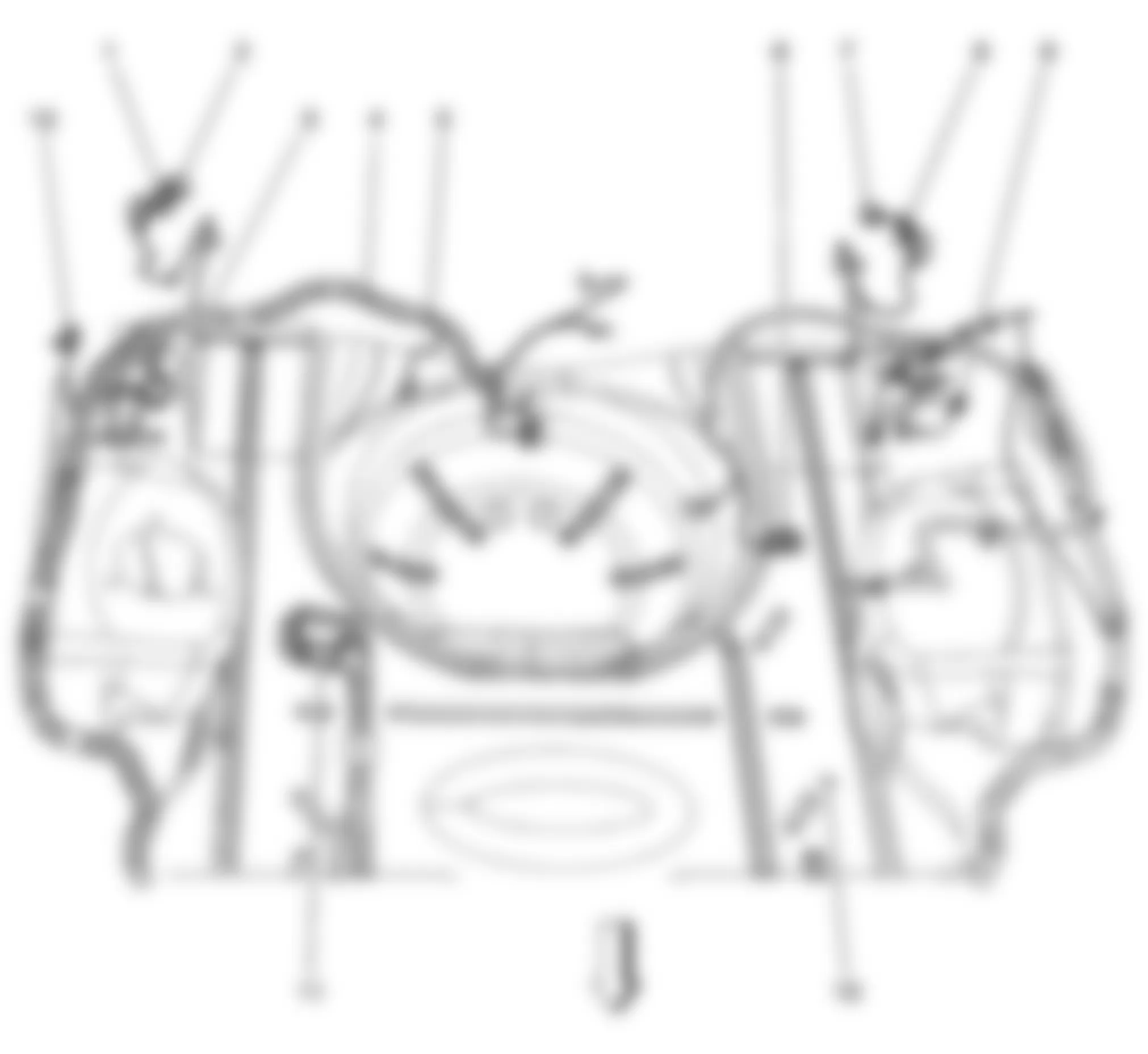 Buick Allure Super 2008 - Component Locations -  Rear Body Harness