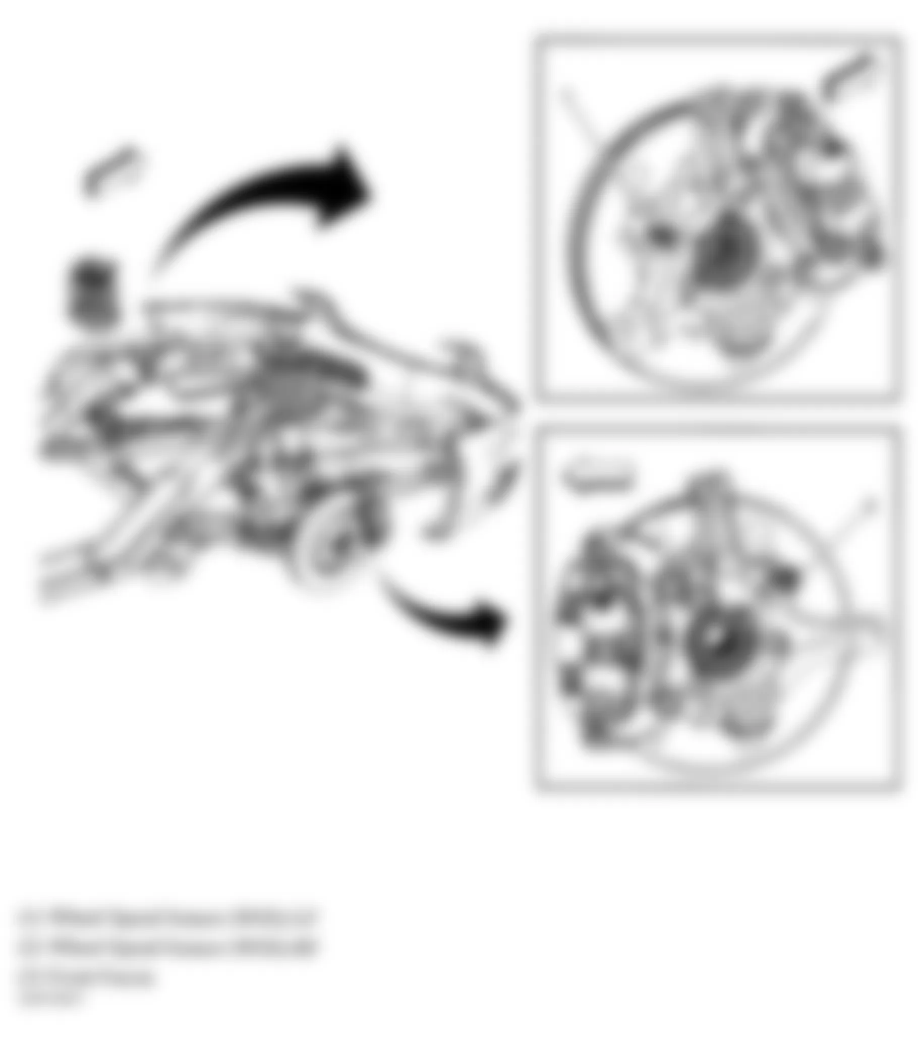 Buick Lucerne CX 2008 - Component Locations -  Front Of Vehicle