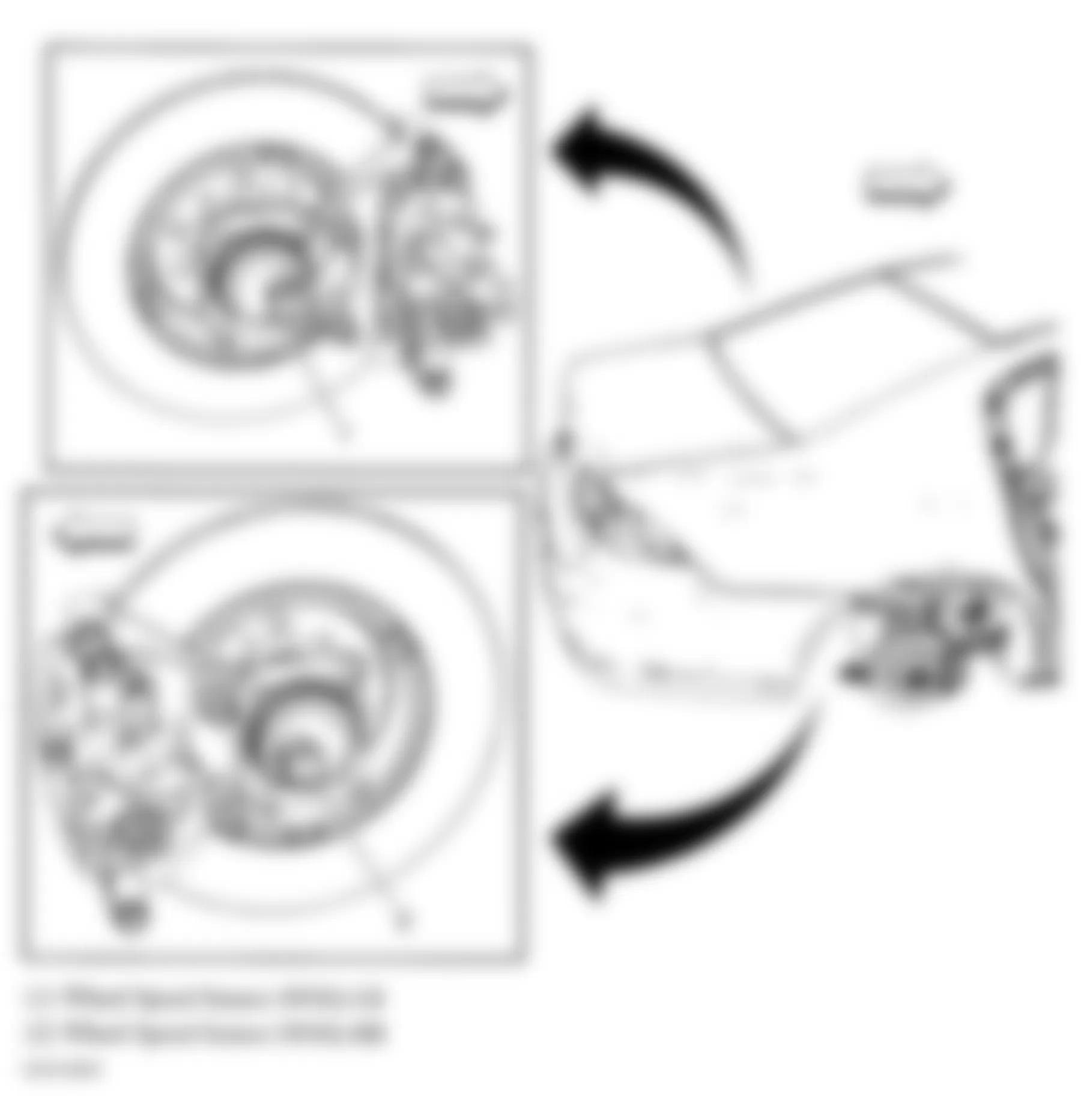 Buick Lucerne CX 2008 - Component Locations -  Rear Of Vehicle