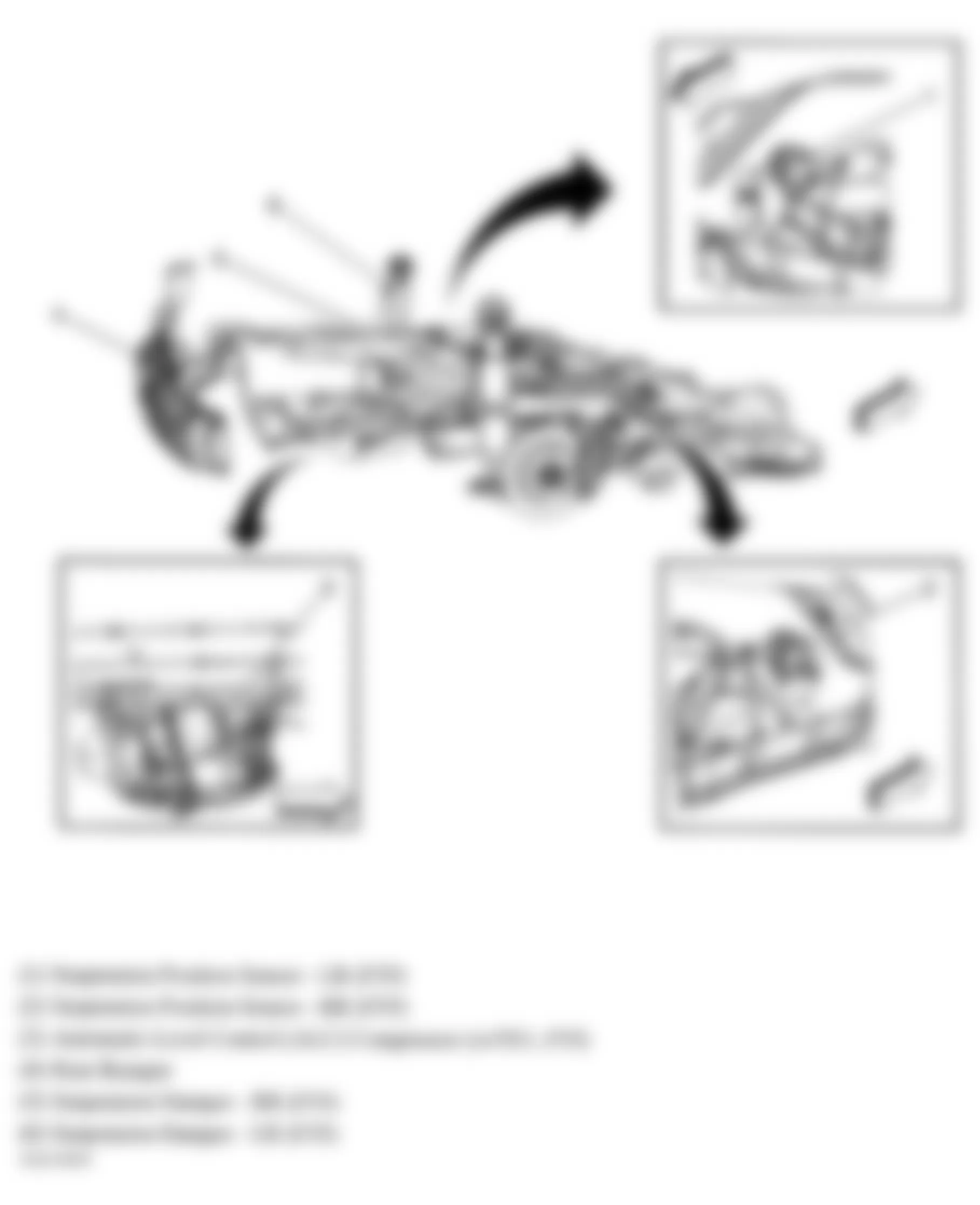 Buick Lucerne CX 2008 - Component Locations -  Rear Of Vehicle