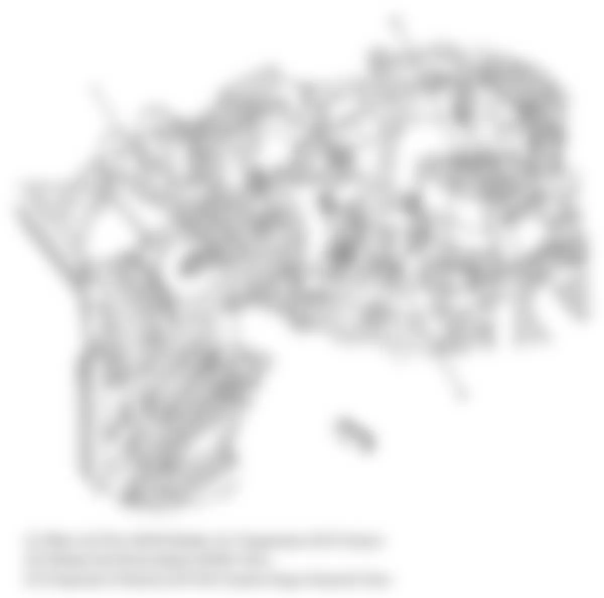 Buick LaCrosse CXL 2009 - Component Locations -  Rear Of Engine (3.8L)