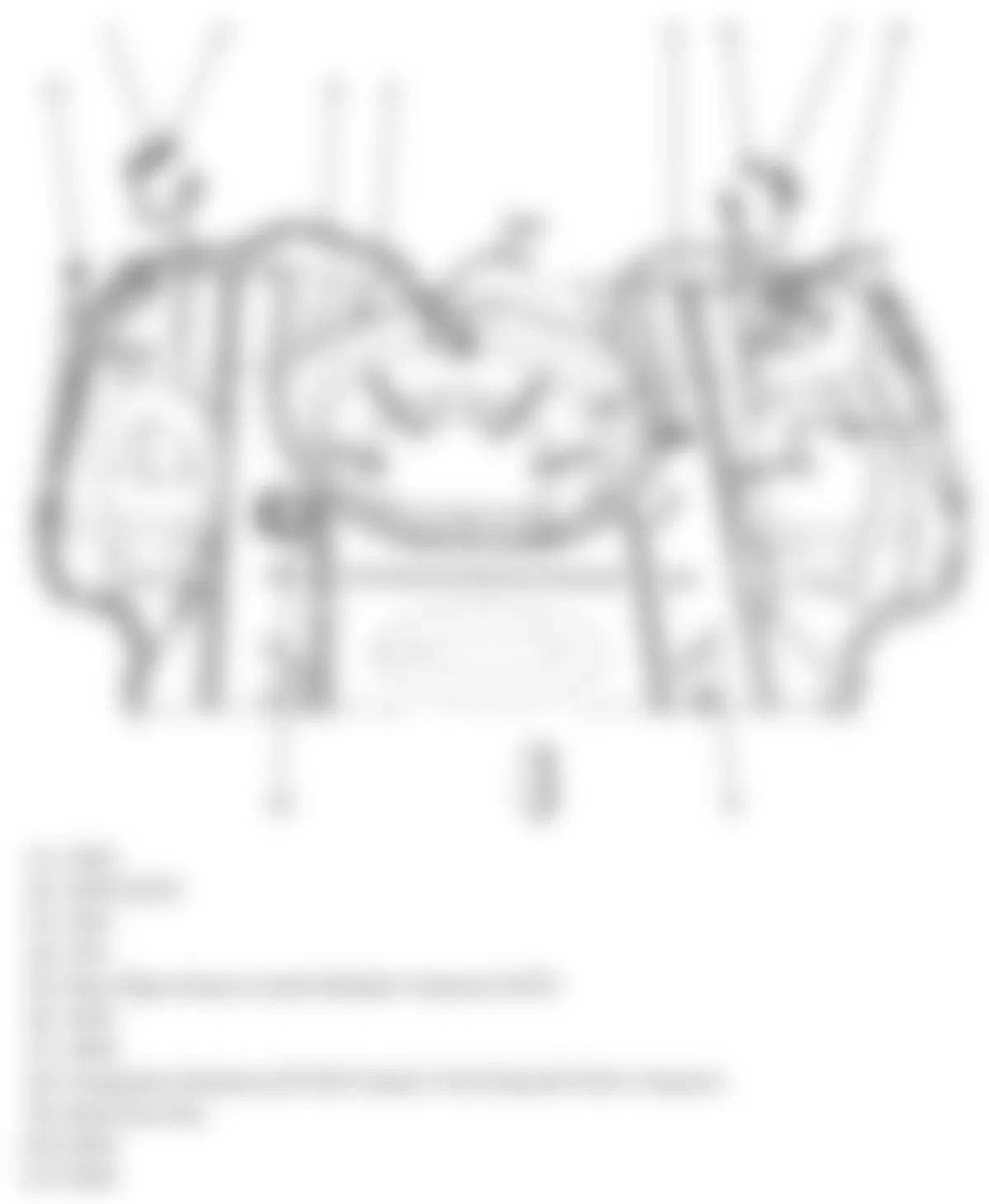 Buick LaCrosse CXL 2009 - Component Locations -  Rear Body Harness