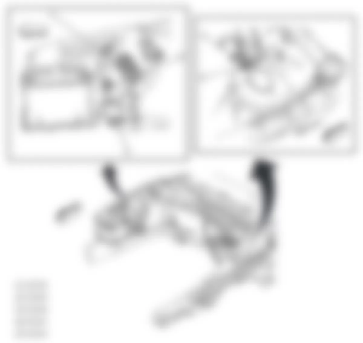 Buick LaCrosse CXL 2009 - Component Locations -  Engine Compartment (3.8L)