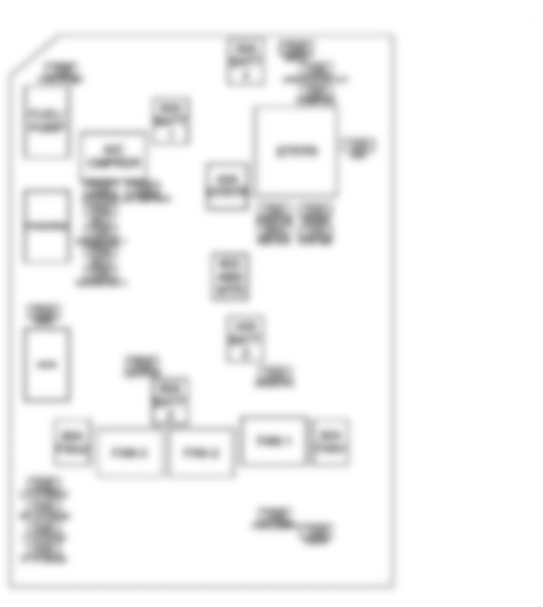 Buick LaCrosse Super 2009 - Component Locations -  Identifying Underhood Fuse Block Components (LS4 - 5.3L)