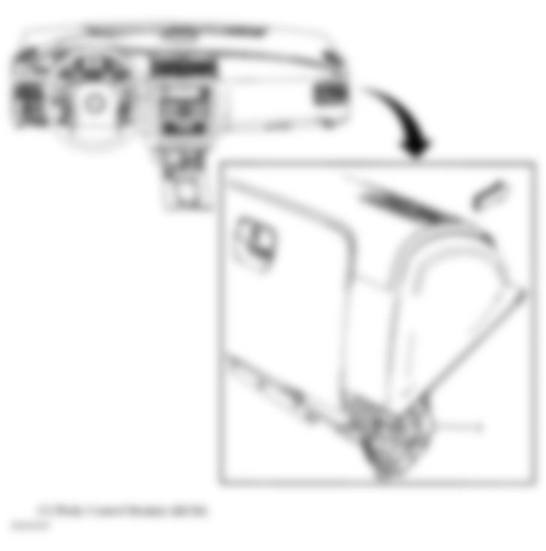 Buick Lucerne CXL 2009 - Component Locations -  Right Side Of Dash