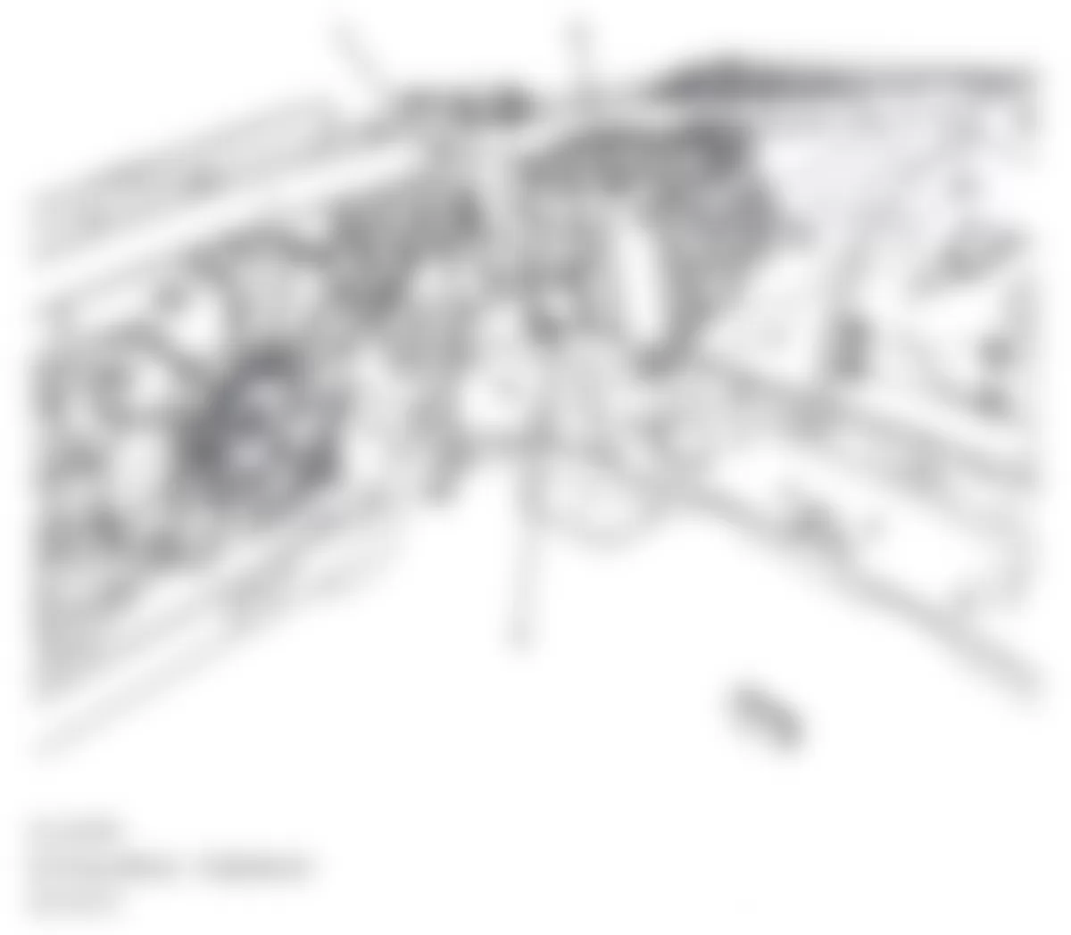 Buick Lucerne CXL 2009 - Component Locations -  Right Front Of Engine Compartment