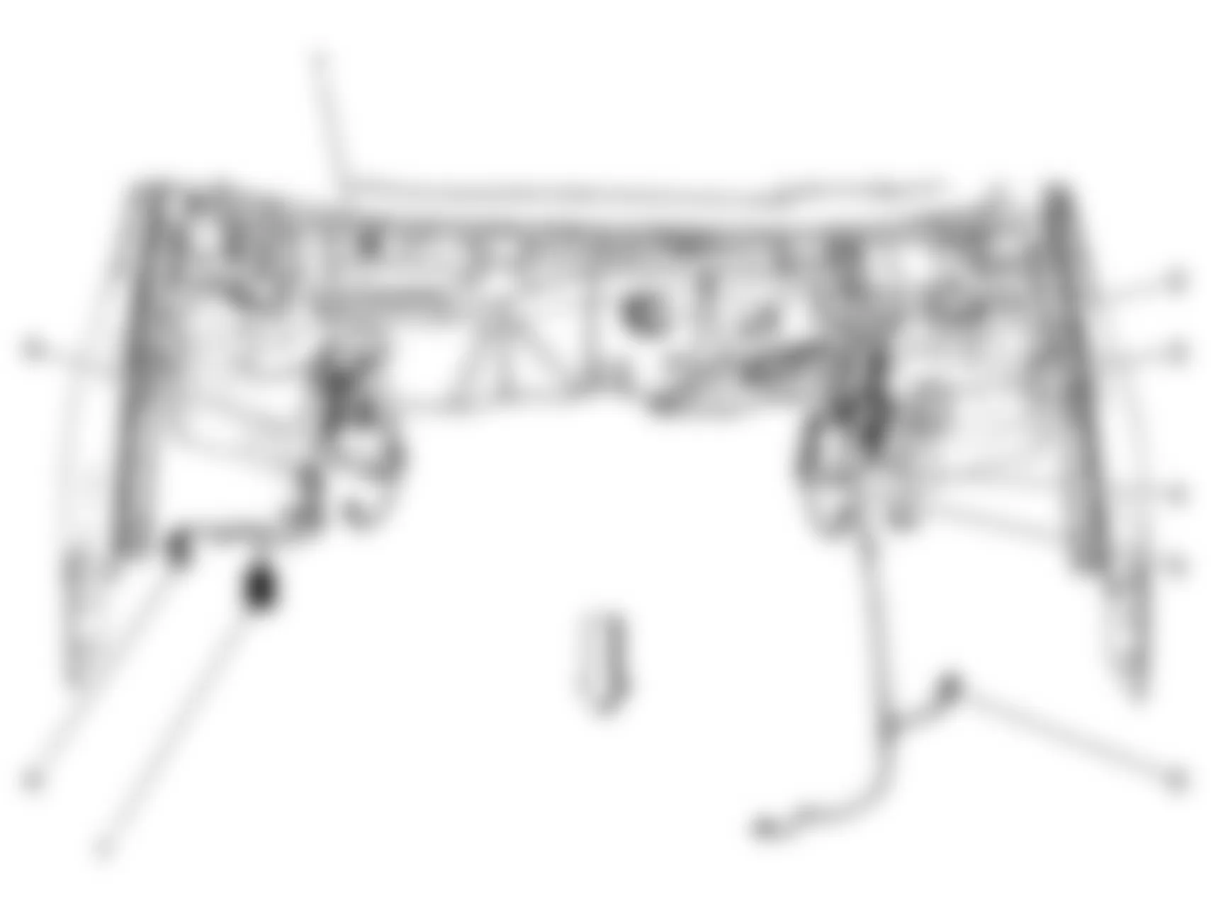 Buick Lucerne CXL 2009 - Component Locations -  Engine Compartment