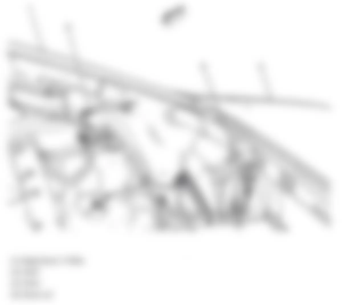 Buick Lucerne CXL 2009 - Component Locations -  Right C Pillar