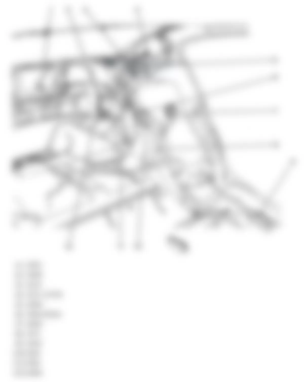 Buick Lucerne CXL 2009 - Component Locations -  Left Rear Of Vehicle