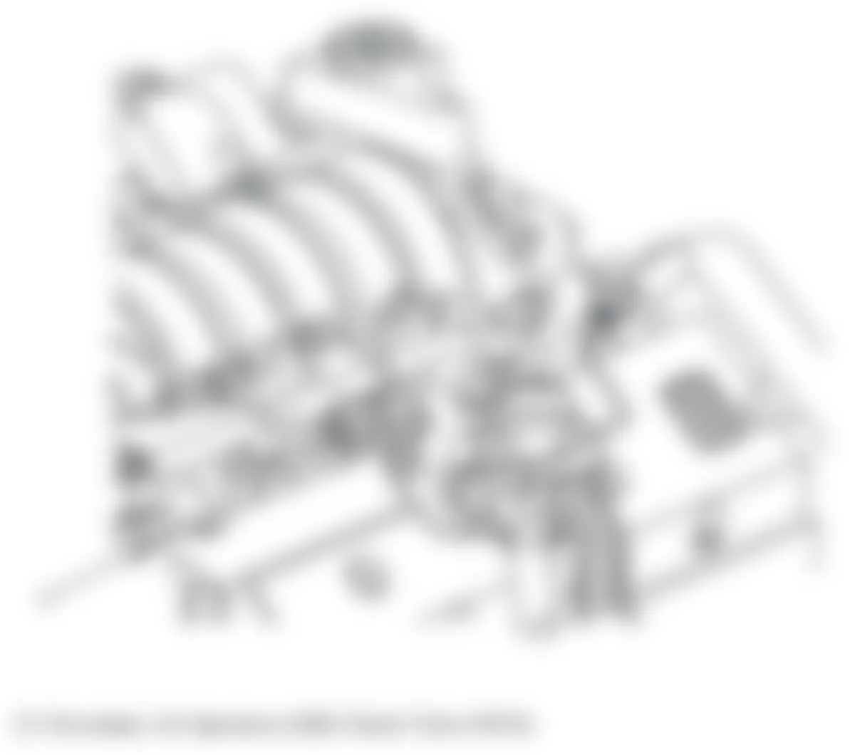 Buick Lucerne CXL 2009 - Component Locations -  Top Of Engine (4.6L)