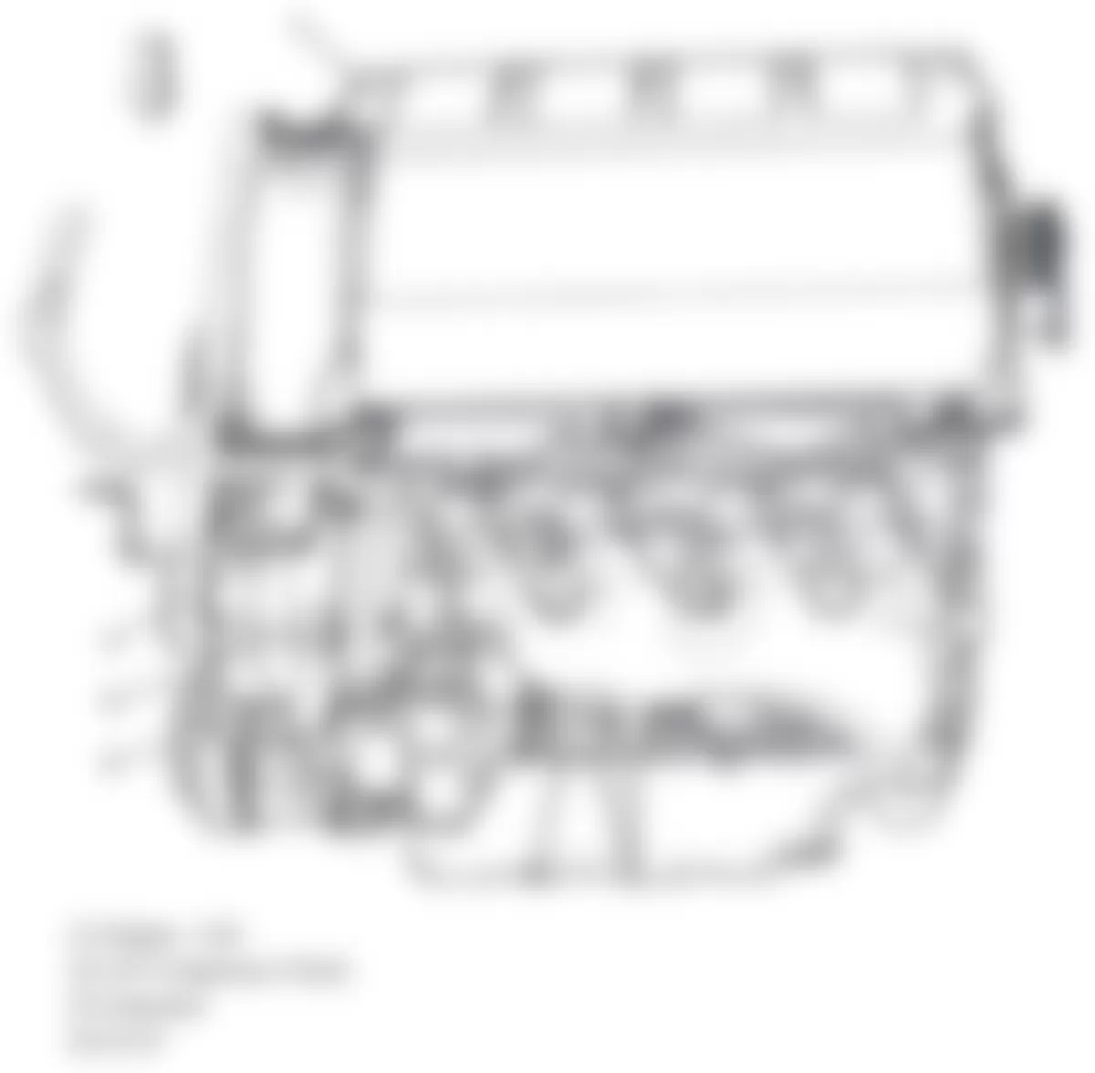 Buick Lucerne Super 2009 - Component Locations -  Engine (4.6L)