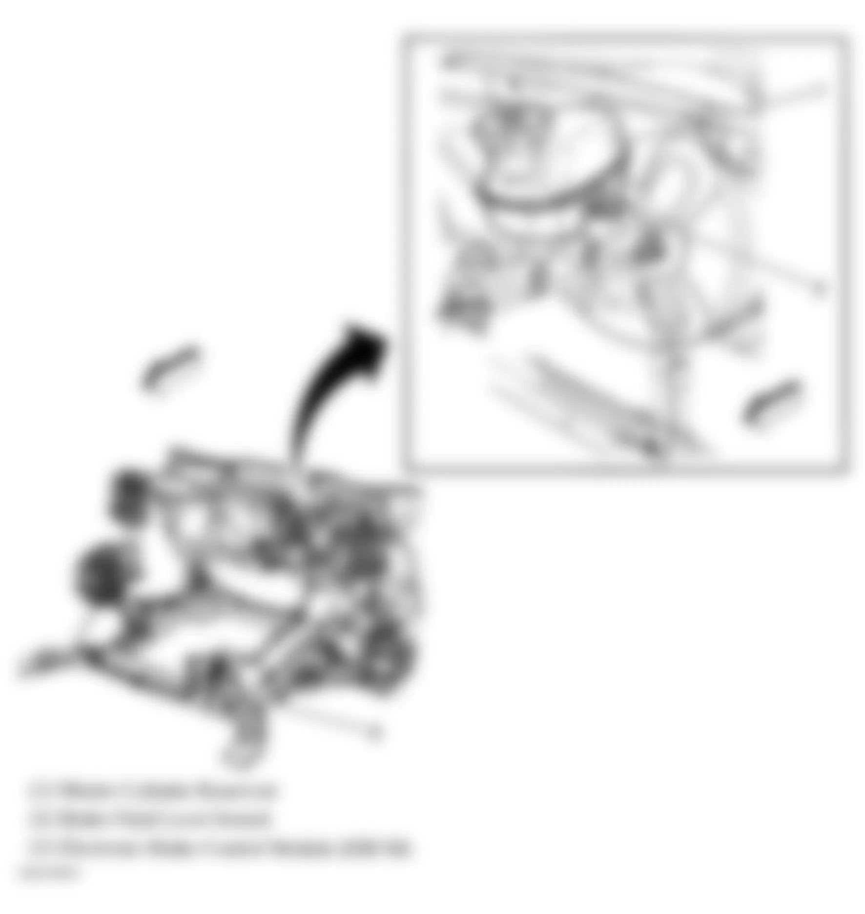 Buick Lucerne CXL 2010 - Component Locations -  Engine Compartment