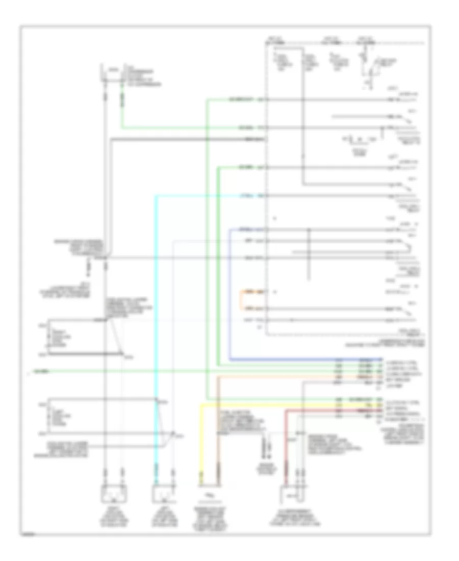Automatic A C Wiring Diagram 2 of 2 for Buick Century Limited 2005