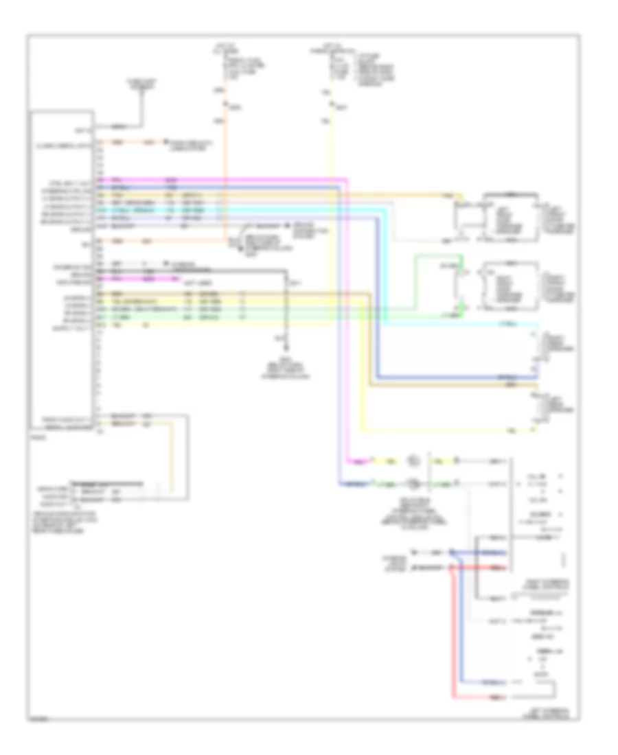 Radio Wiring Diagram for Buick Century Limited 2005