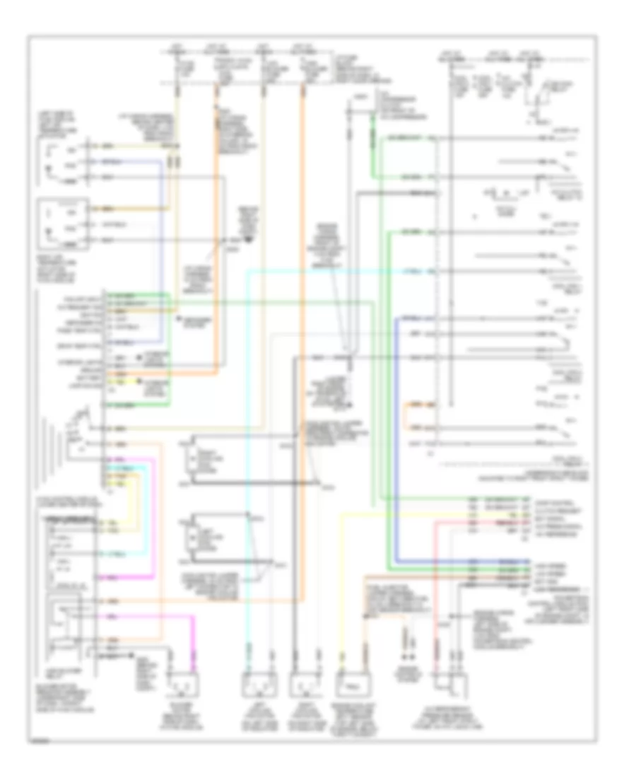 Manual AC Wiring Diagram for Buick Century Special Edition 2005