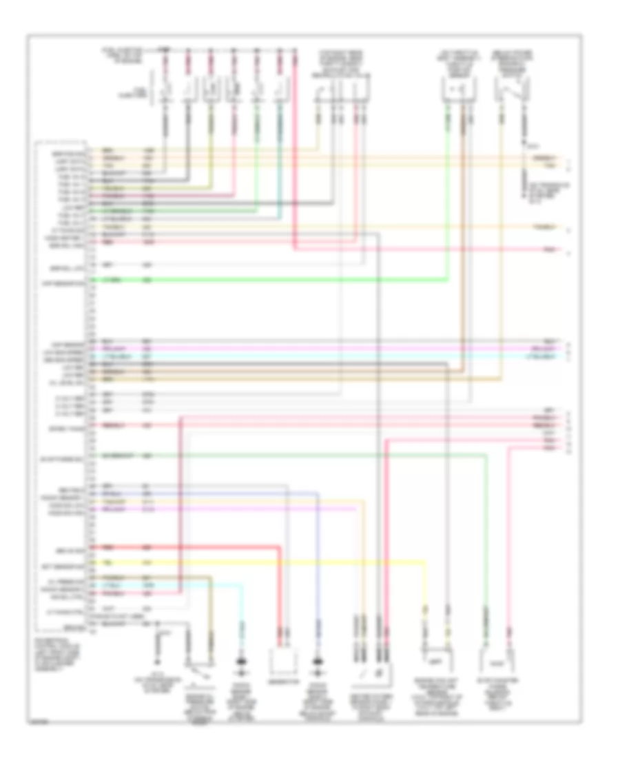 3.8L VIN 2, Engine Performance Wiring Diagram (1 of 5) for Buick LaCrosse CX 2005