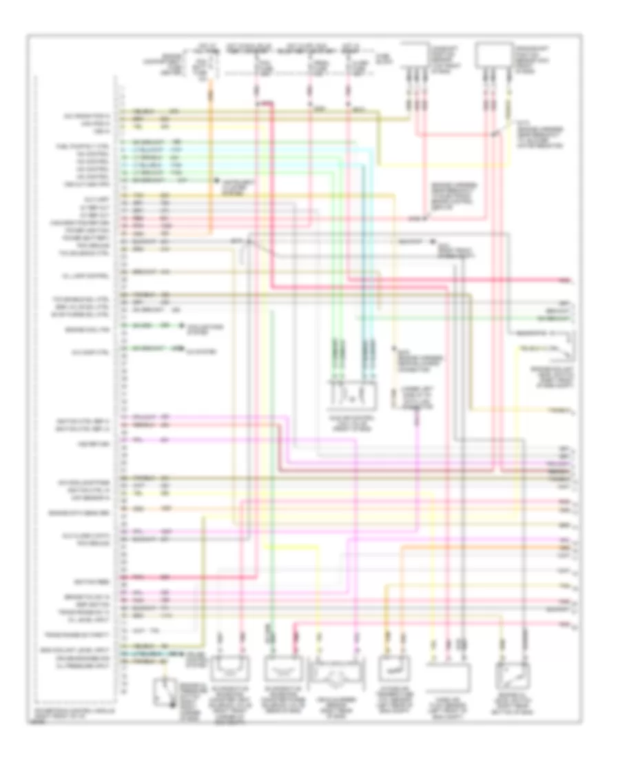 3.1L (VIN M), Engine Performance Wiring Diagrams (1 of 3) for Buick Skylark Custom 1997