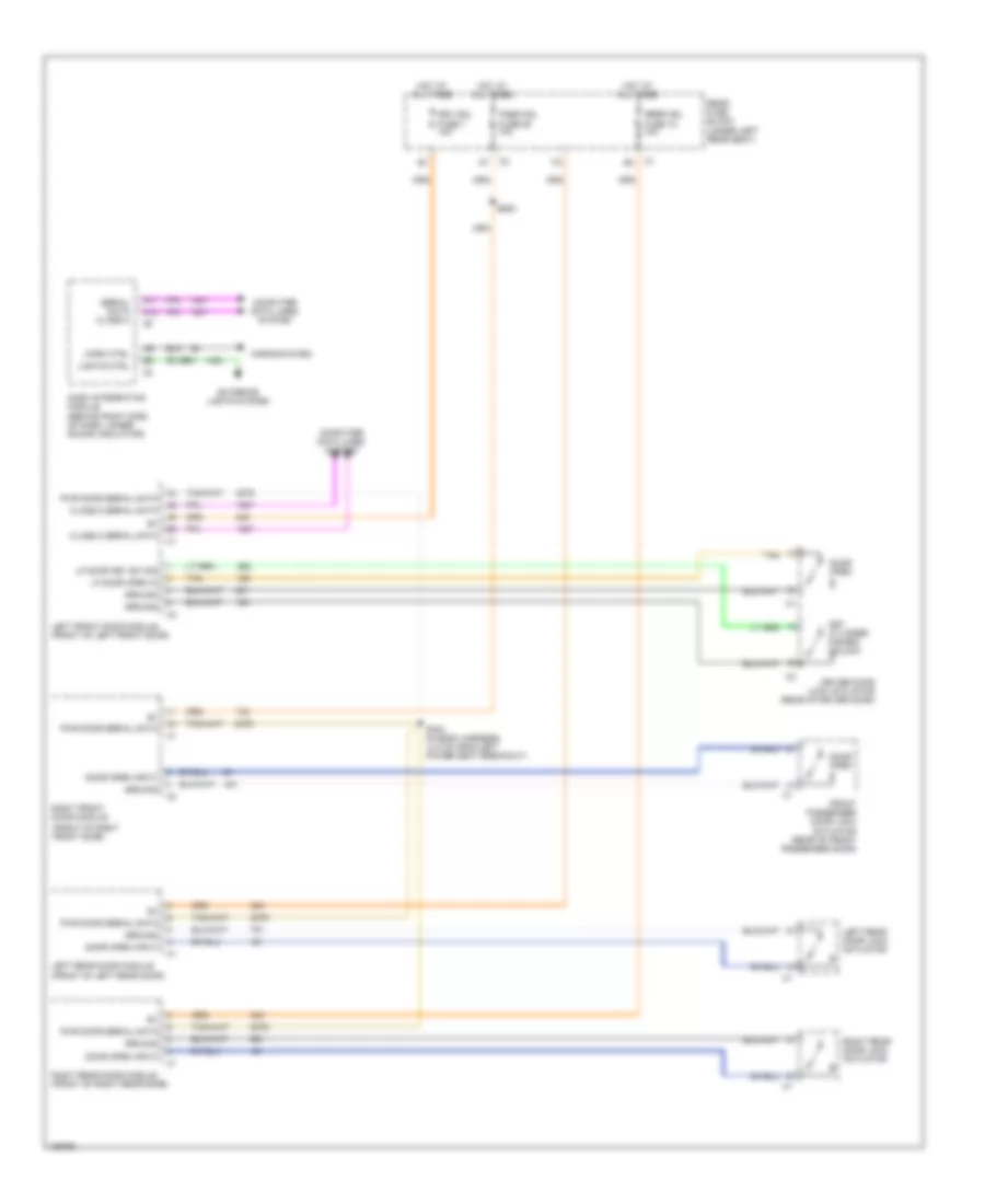 Forced Entry Wiring Diagram for Buick LeSabre Custom 2005