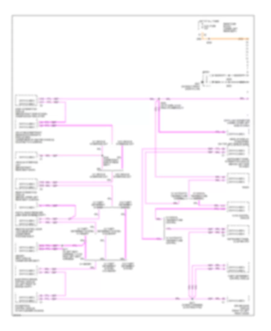 Computer Data Lines Wiring Diagram for Buick LeSabre Custom 2005
