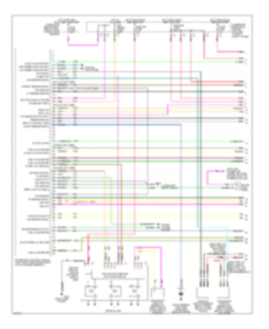 3 1L VIN M Engine Performance Wiring Diagrams 1 of 4 for Buick Century Custom 1998