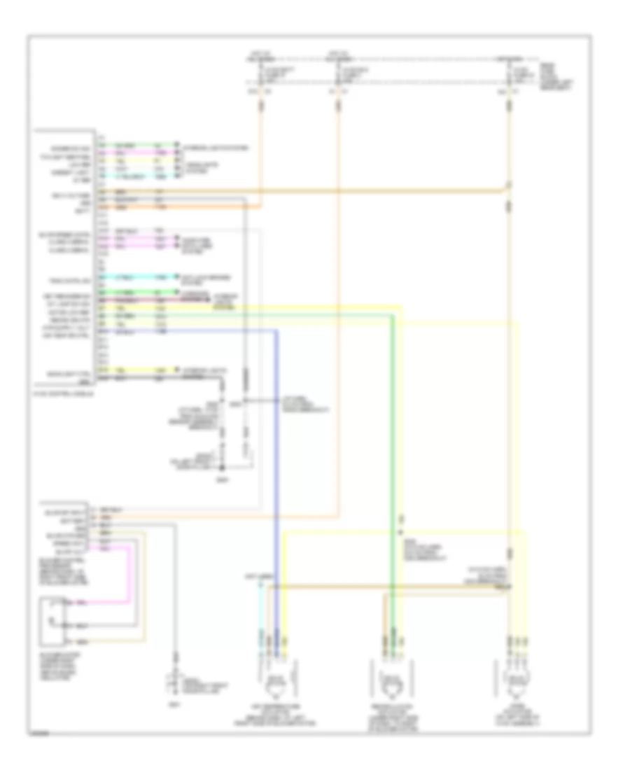 Manual A C Wiring Diagram 1 of 2 for Buick LeSabre Limited 2005