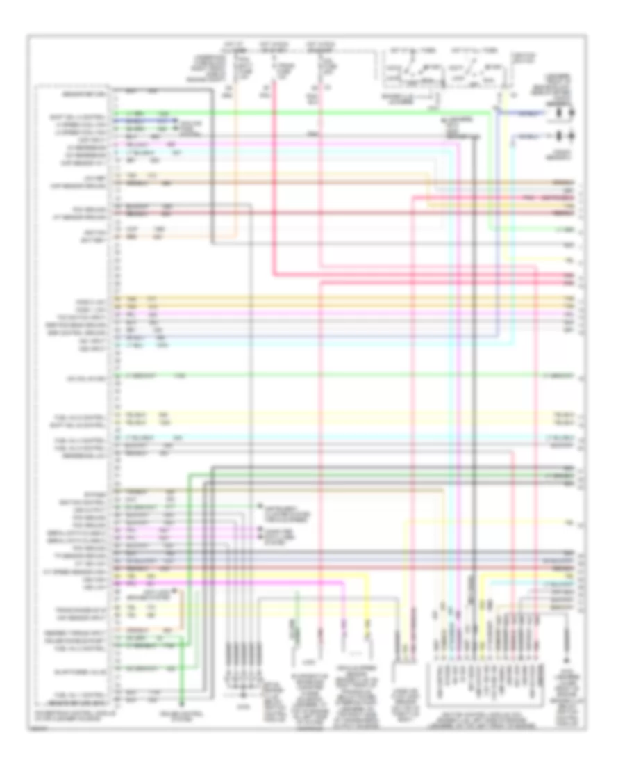 3 8L VIN K Engine Performance Wiring Diagram 1 of 4 for Buick LeSabre Limited 2005