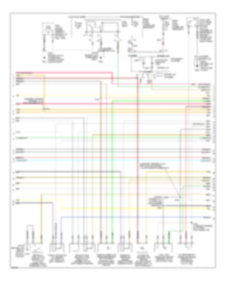3.8L VIN K, Engine Performance Wiring Diagram (3 of 4) for Buick LeSabre Limited 2005