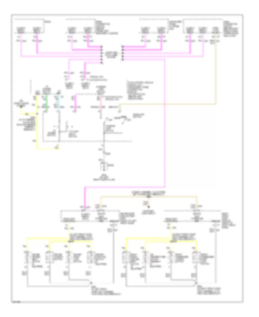 Instrument Illumination Wiring Diagram 2 of 2 for Buick LeSabre Limited 2005