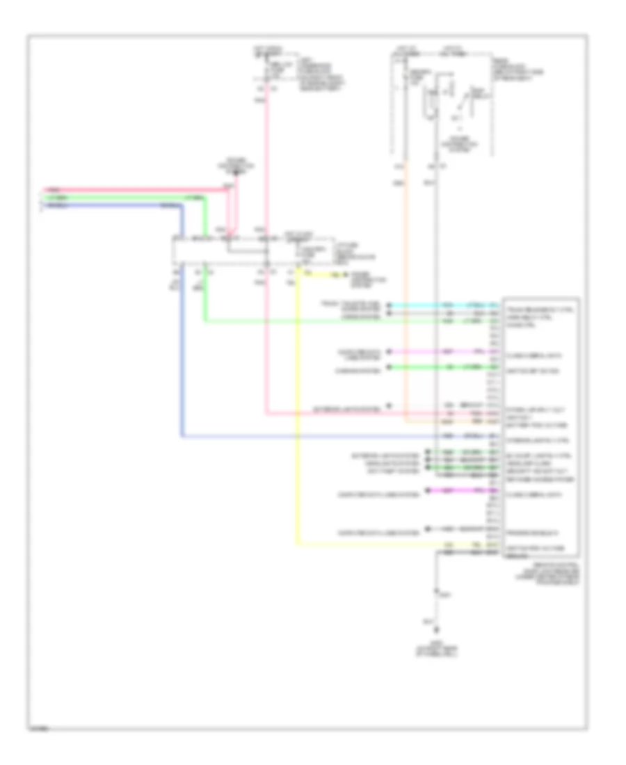 Body Control Modules Wiring Diagram (2 of 2) for Buick Park Avenue 2005