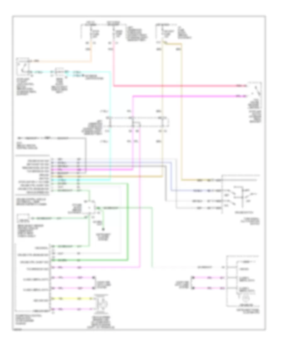 Cruise Control Wiring Diagram for Buick Park Avenue 2005