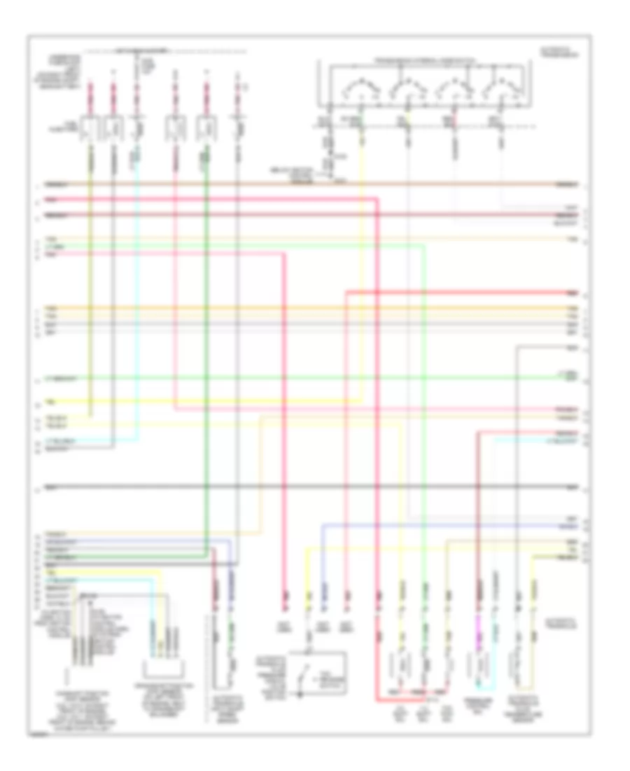 3.8L VIN 1, Engine Performance Wiring Diagram (2 of 4) for Buick Park Avenue 2005
