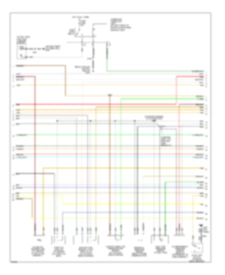 3.8L VIN 1, Engine Performance Wiring Diagram (3 of 4) for Buick Park Avenue 2005