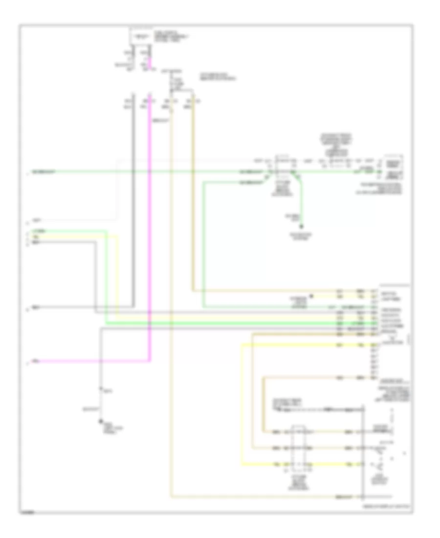 Instrument Cluster Wiring Diagram (2 of 2) for Buick Park Avenue 2005
