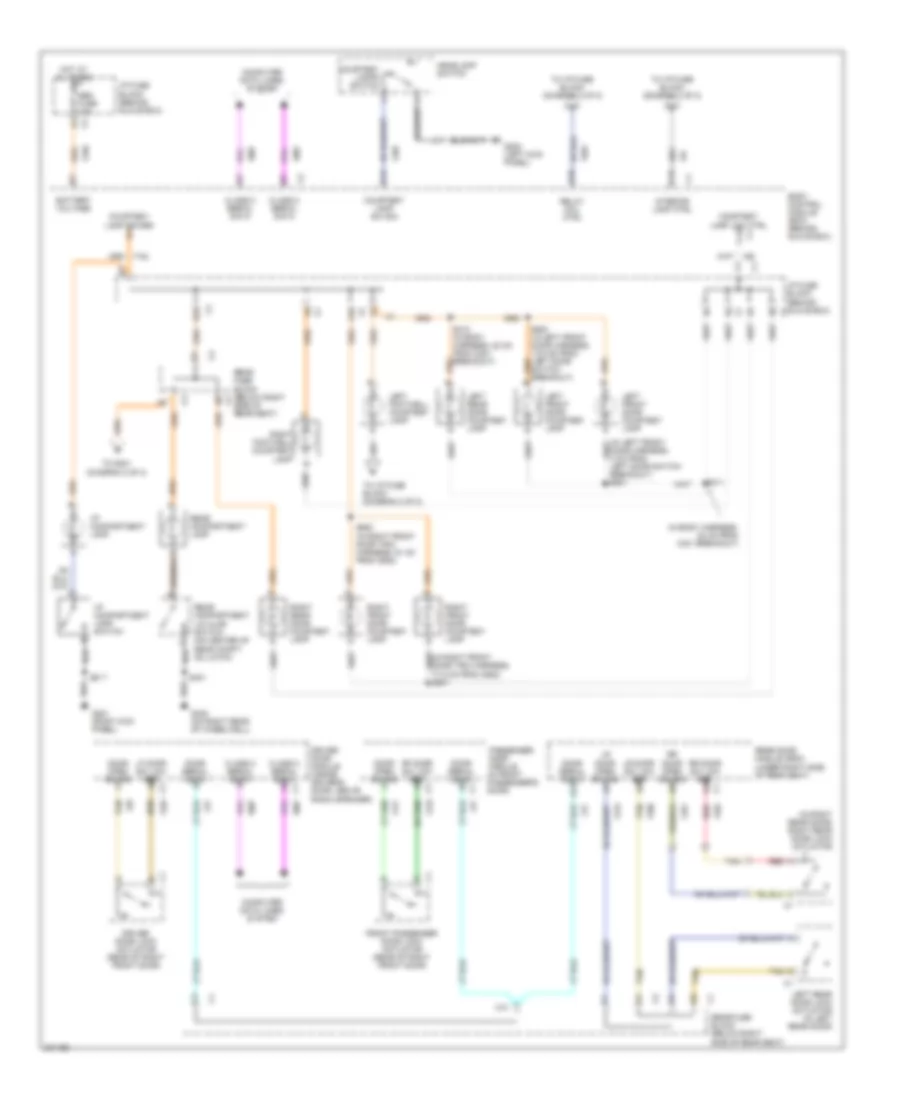Courtesy Lamps Wiring Diagram 1 of 2 for Buick Park Avenue Ultra 2005