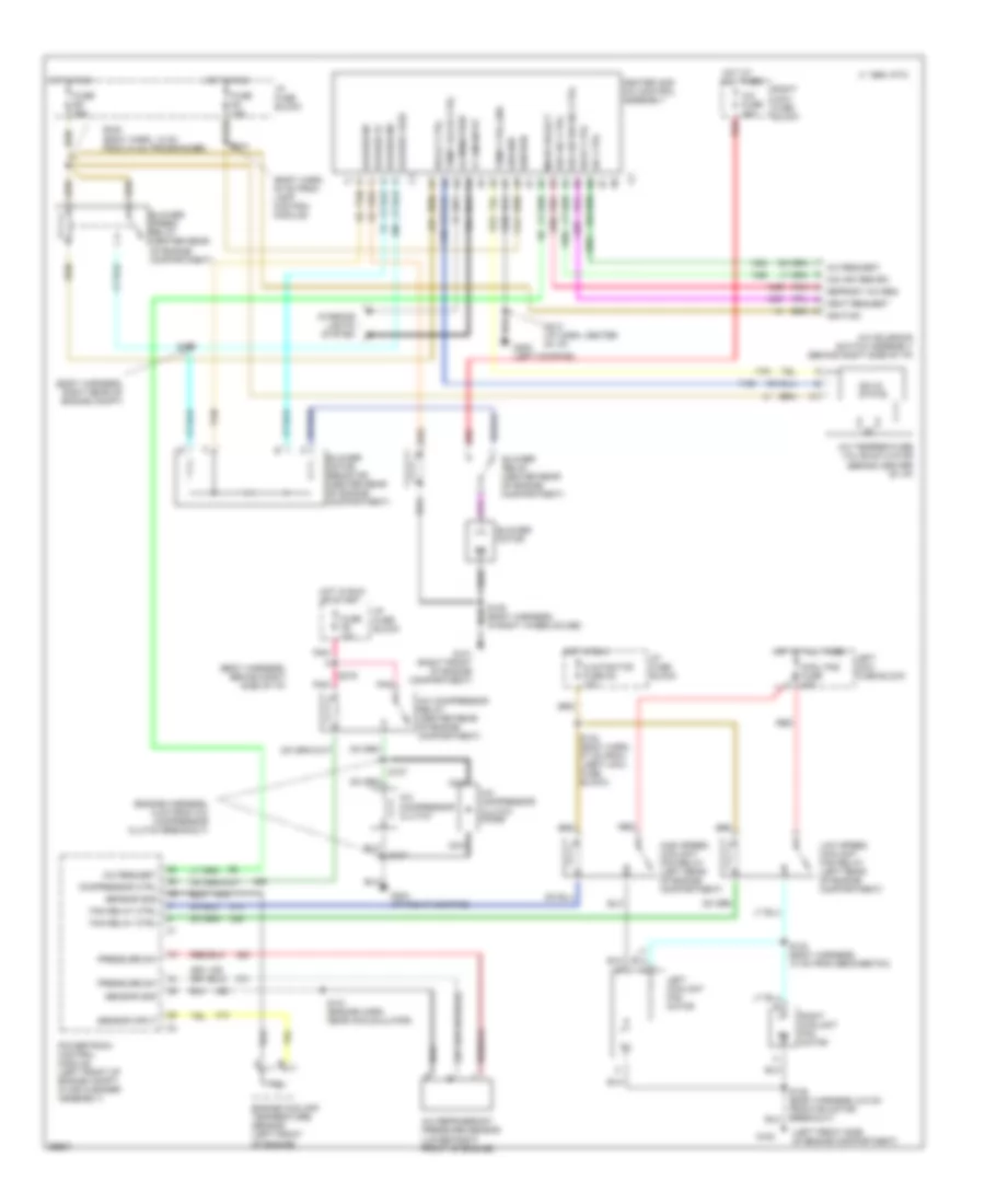 A C Wiring Diagram Manual A C for Buick LeSabre Limited 1998