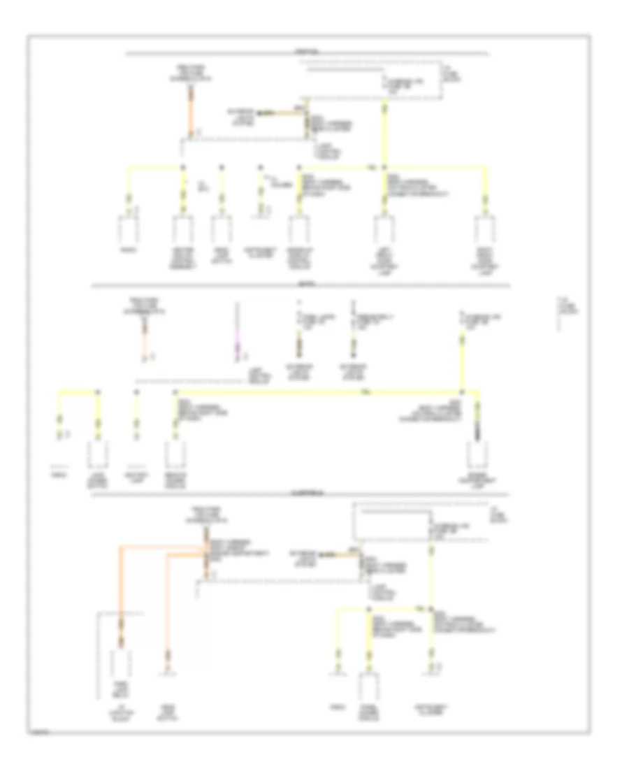 Power Distribution Wiring Diagram (3 of 6) for Buick LeSabre Limited 1998