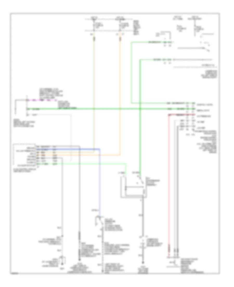 Compressor Wiring Diagram for Buick Rainier 2005