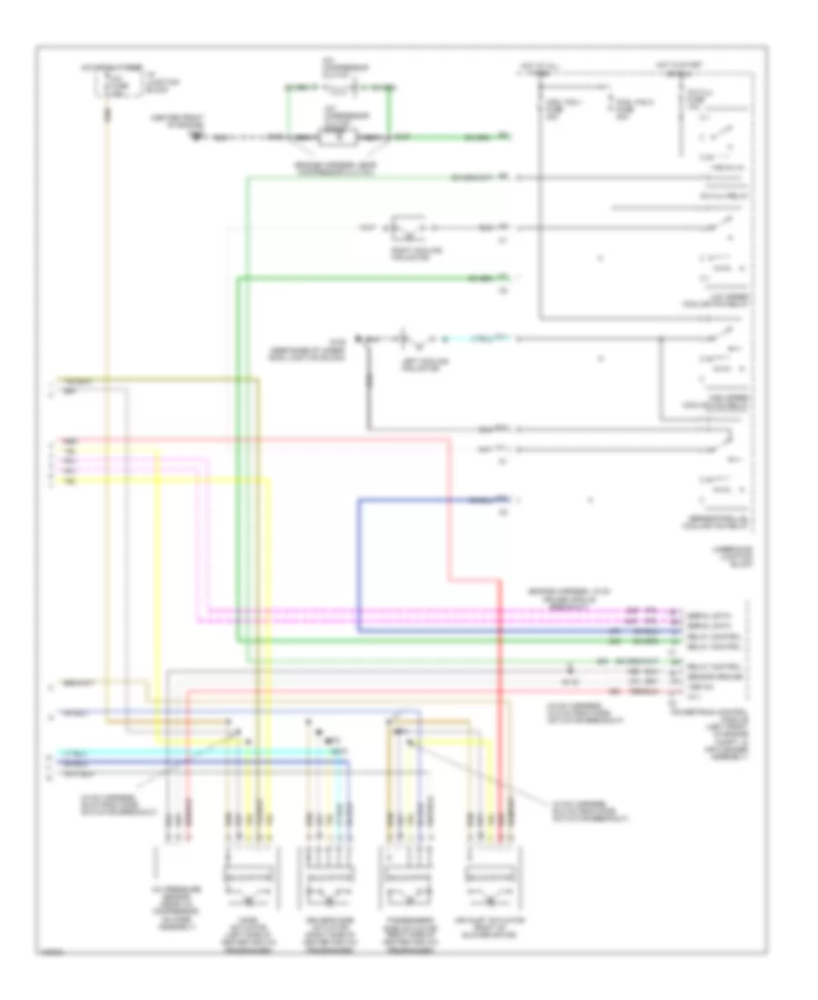 AC Wiring Diagram (2 of 2) for Buick Park Avenue 1998