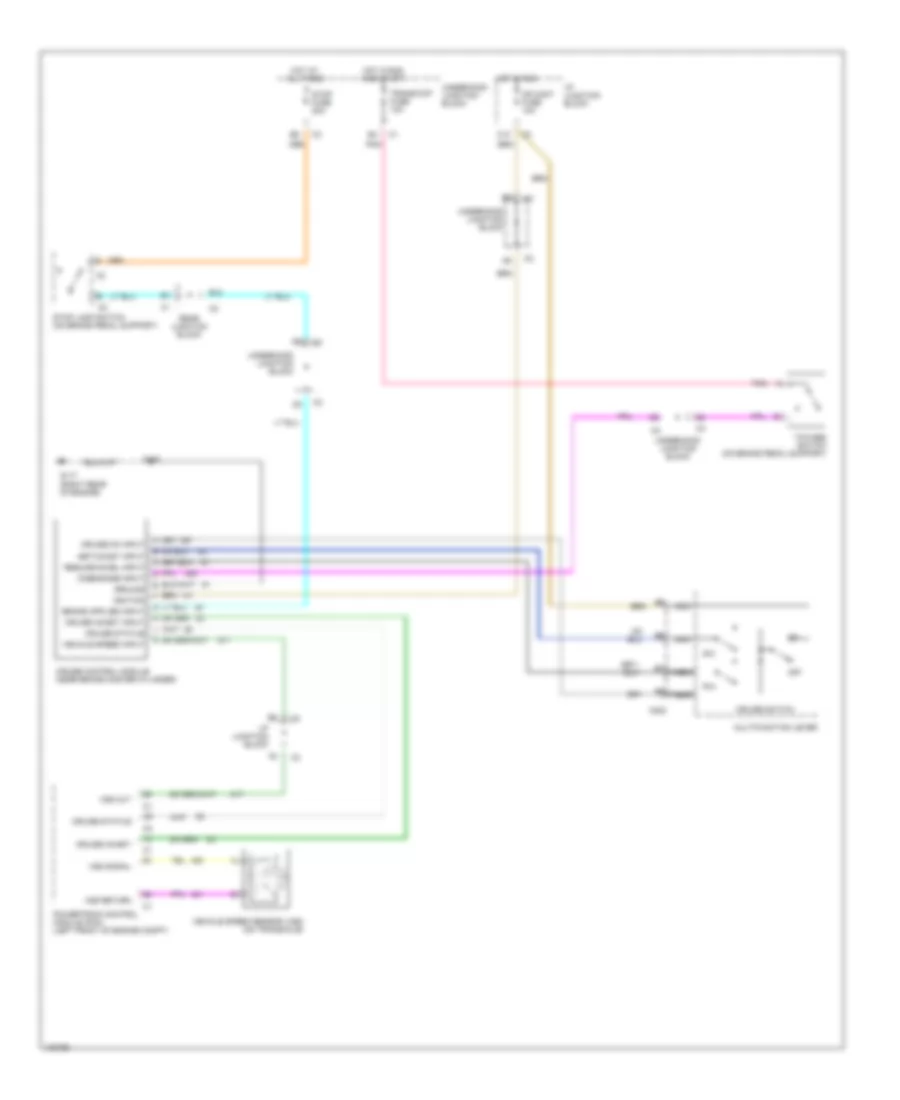 Cruise Control Wiring Diagram for Buick Park Avenue 1998