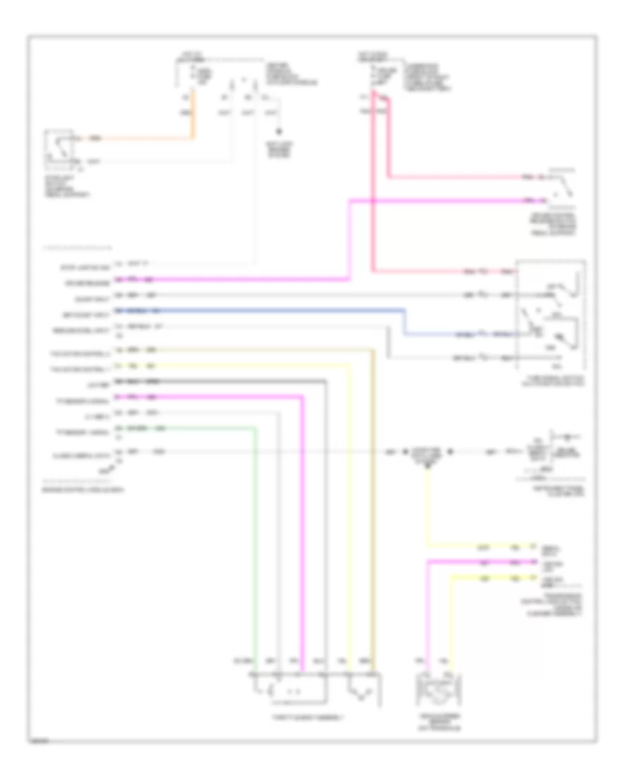 3 6L VIN 7 Cruise Control Wiring Diagram for Buick Rendezvous CX 2005