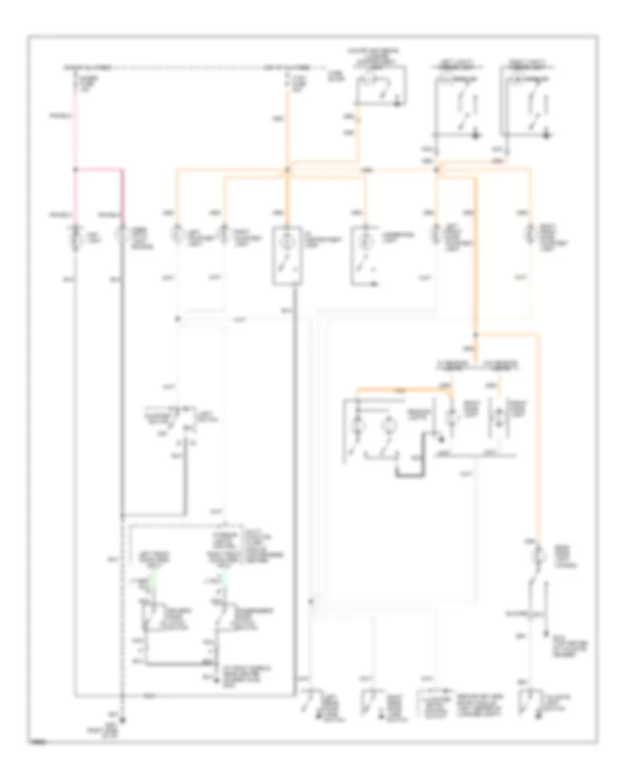Courtesy Lamp Wiring Diagram for Buick Century Limited 1993