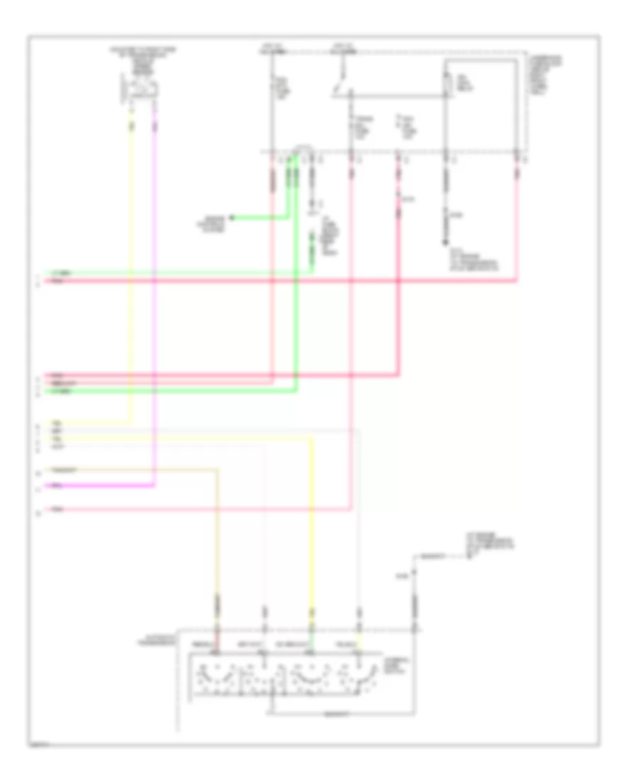 A T Wiring Diagram 2 of 2 for Buick Terraza CX 2005