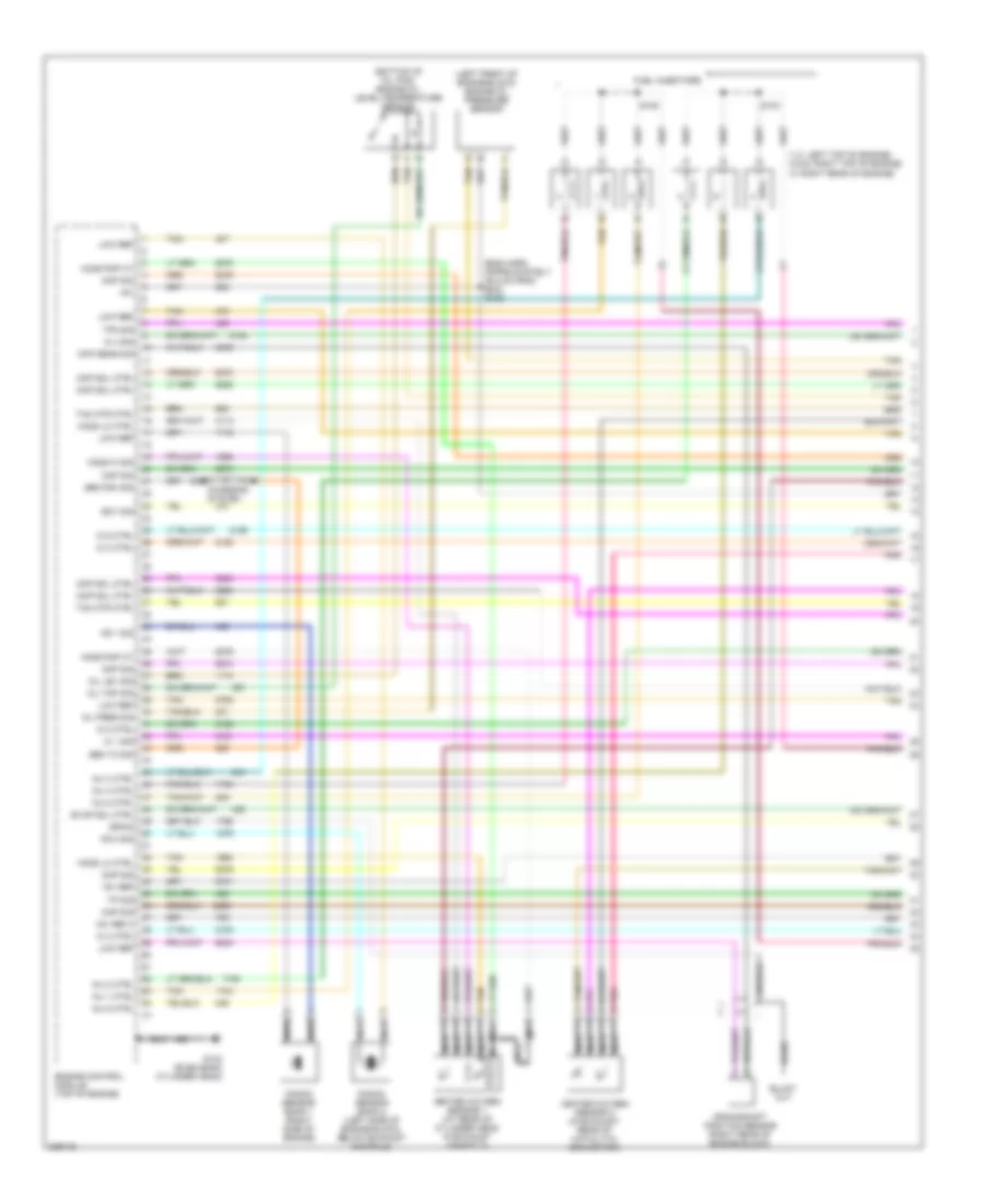 3 6L VIN 7 Engine Performance Wiring Diagram 1 of 4 for Buick LaCrosse CX 2006