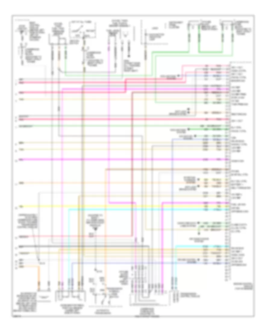 3.6L VIN 7, Engine Performance Wiring Diagram (4 of 4) for Buick LaCrosse CX 2006