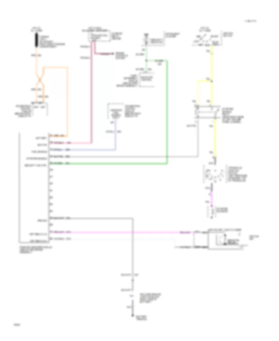 Pass-Key Wiring Diagram for Buick Riviera 1993