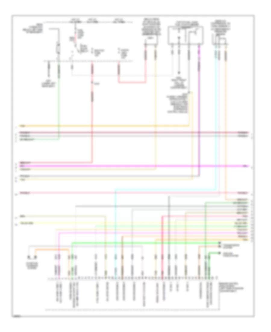 4.6L VIN Y, Engine Performance Wiring Diagram (2 of 5) for Buick Lucerne CX 2006