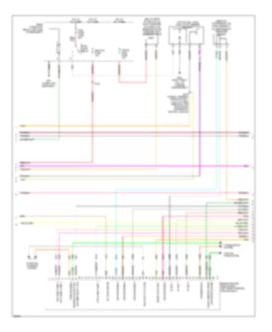 4 6L VIN Y Engine Performance Wiring Diagram 2 of 5 for Buick Lucerne CX 2006